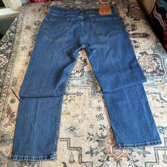 Levi’s 505 Men’s Jeans Straight Leg Denim Size 34 X 30 - Picture 9 of 10